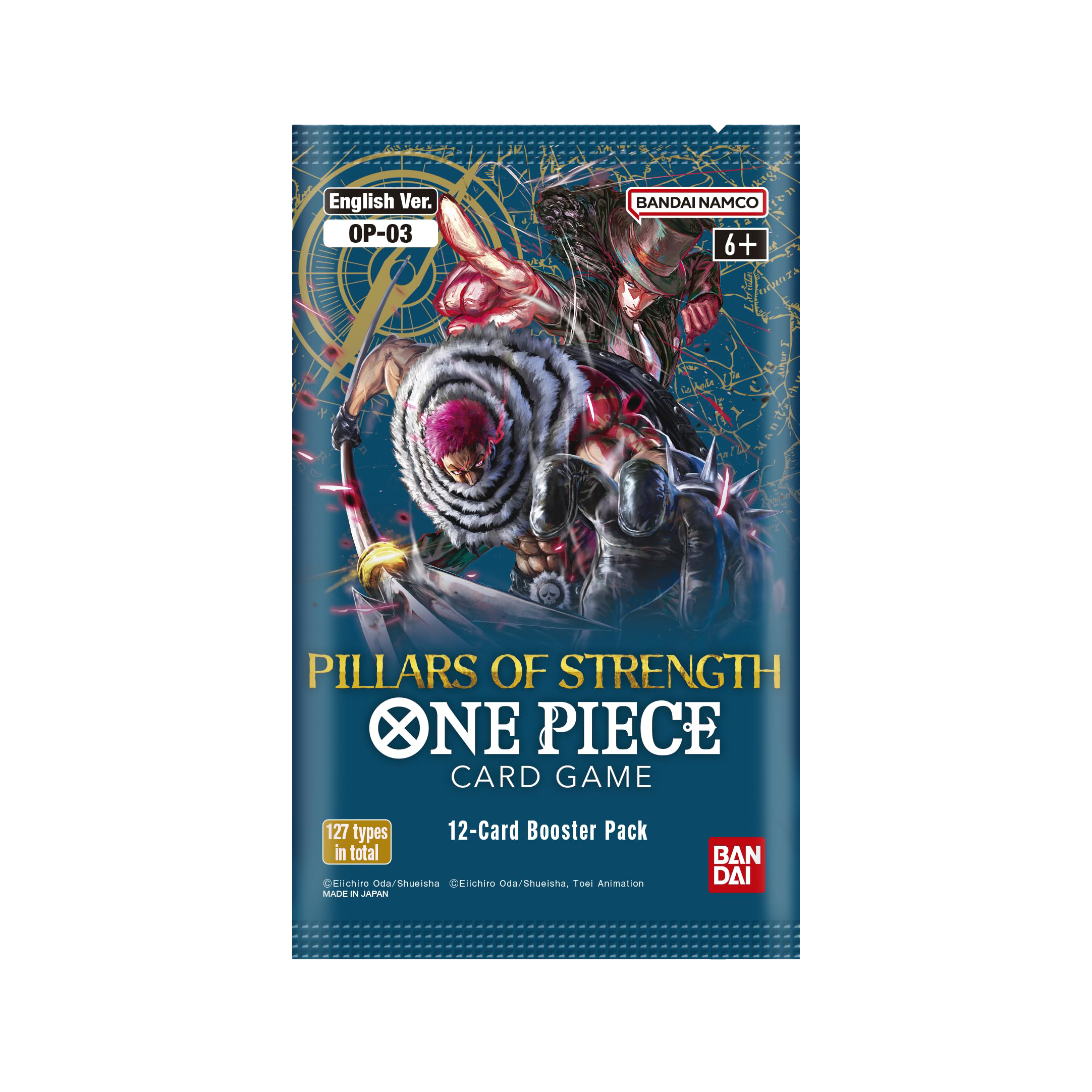 Bustina One Piece Card Game OP-03 Pillars of Strength (ENG) -   di GmDistribuzioni srl