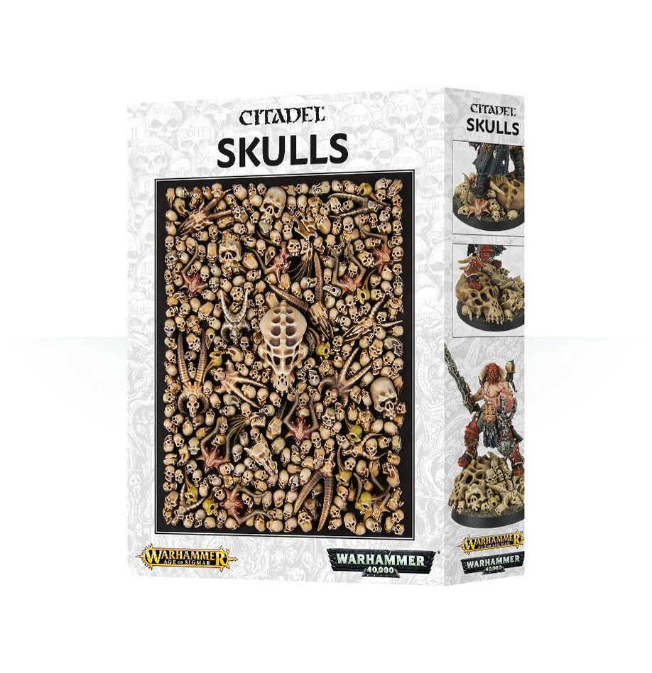 Age of Sigmar - Warhammer 40.000 - Ciitadel Skulls