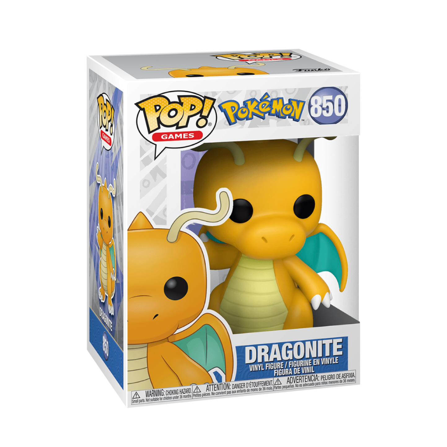 Funko Pop Pokémon - 850 Dragonite - Dimensione Standard