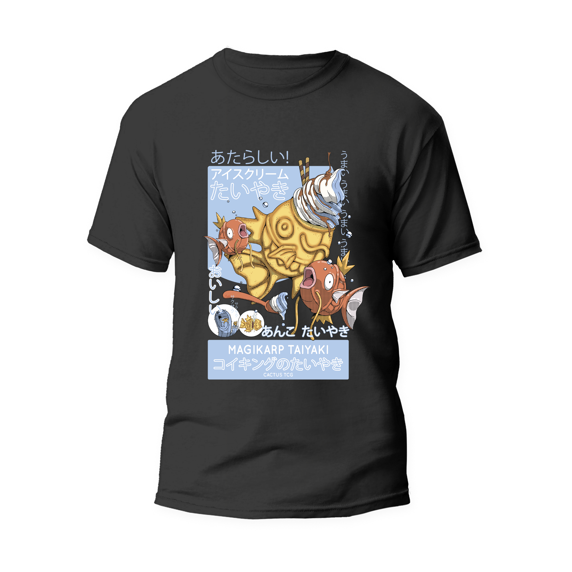 Cactus T-shirt - Pokémon x Japan Food Travel - Magikarp Taiyaki