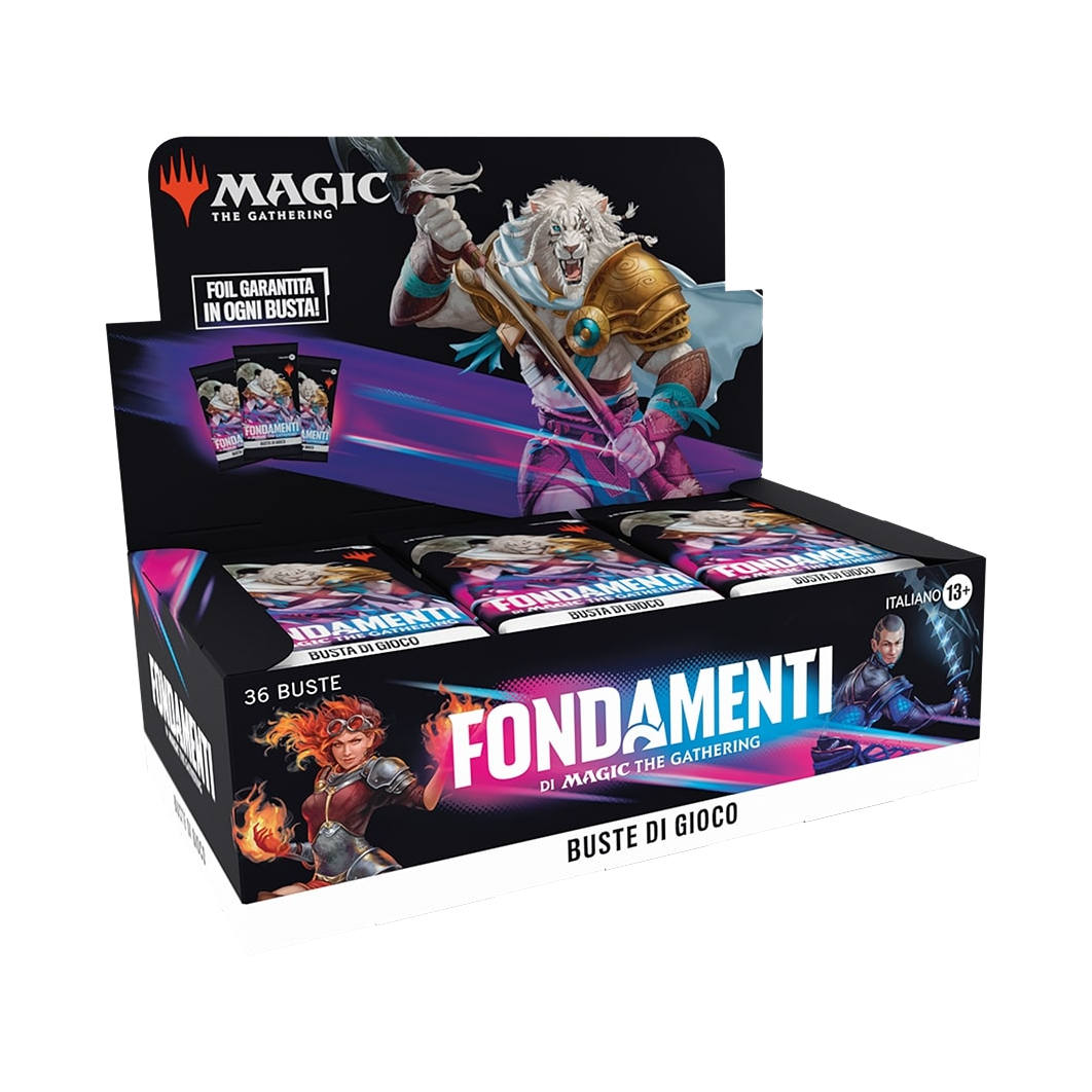 Fondamenti di Magic the Gathering - Box 36 Bustine da Gioco