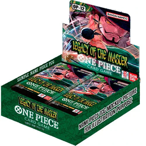 One Piece OP12 Legacy of The Master Display Box 24 Booster ENG